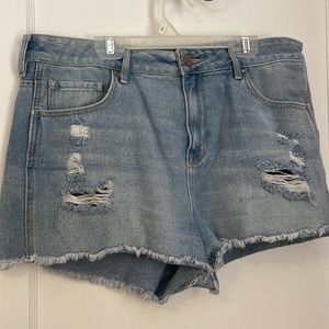 Bullhead Denim Shorts High Rise size 31